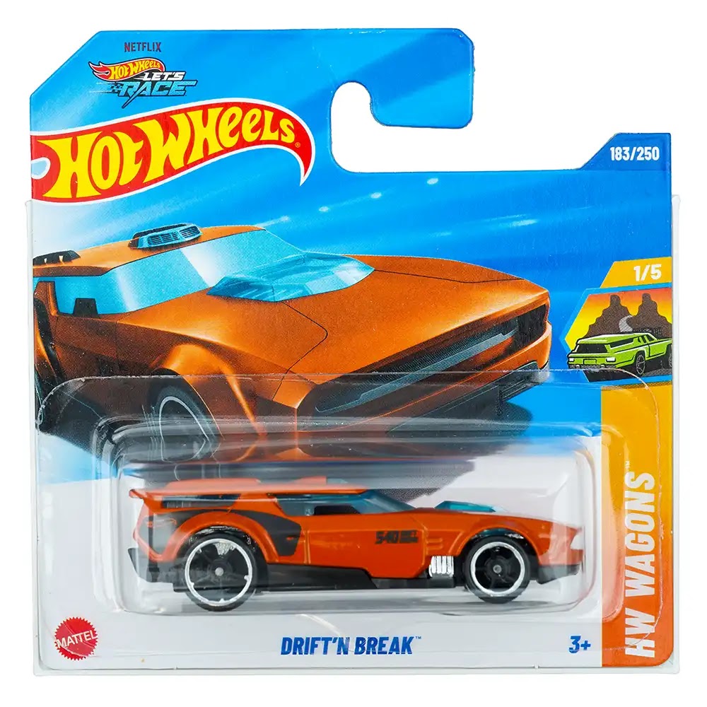 Hot Wheels Drift'n Break Narandžasti |