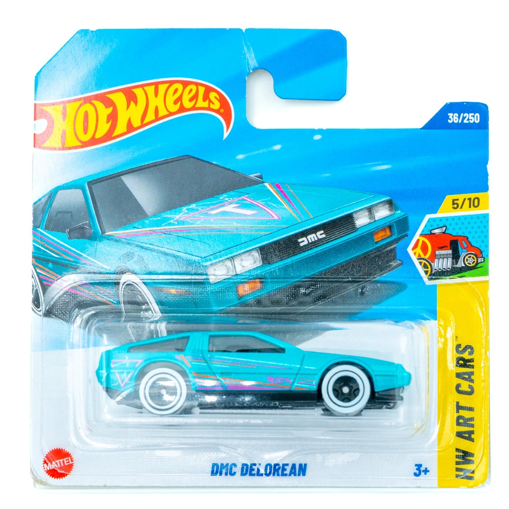 Hot Wheels DMC DeLorean blauw |