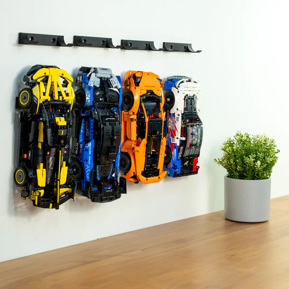 Set (4x) Muur Mount Lego Technic | 1:16 LEGO