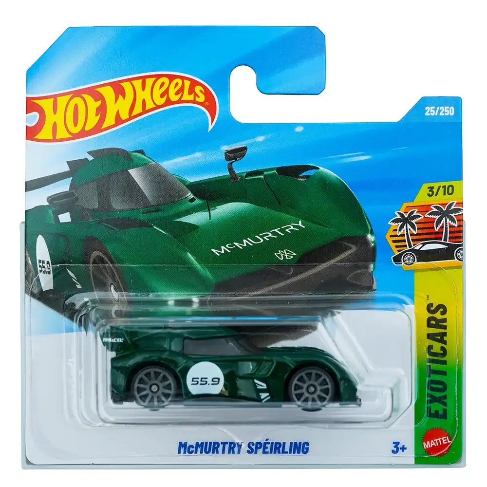 Hot Wheels McMurtry Spéirling Zeleni |
