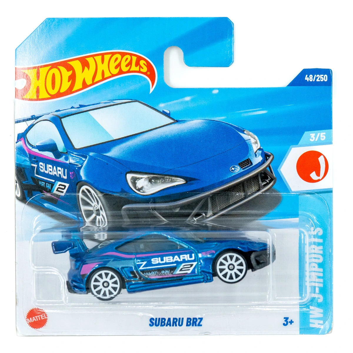 Hot Wheels Subaru BRZ blauw |