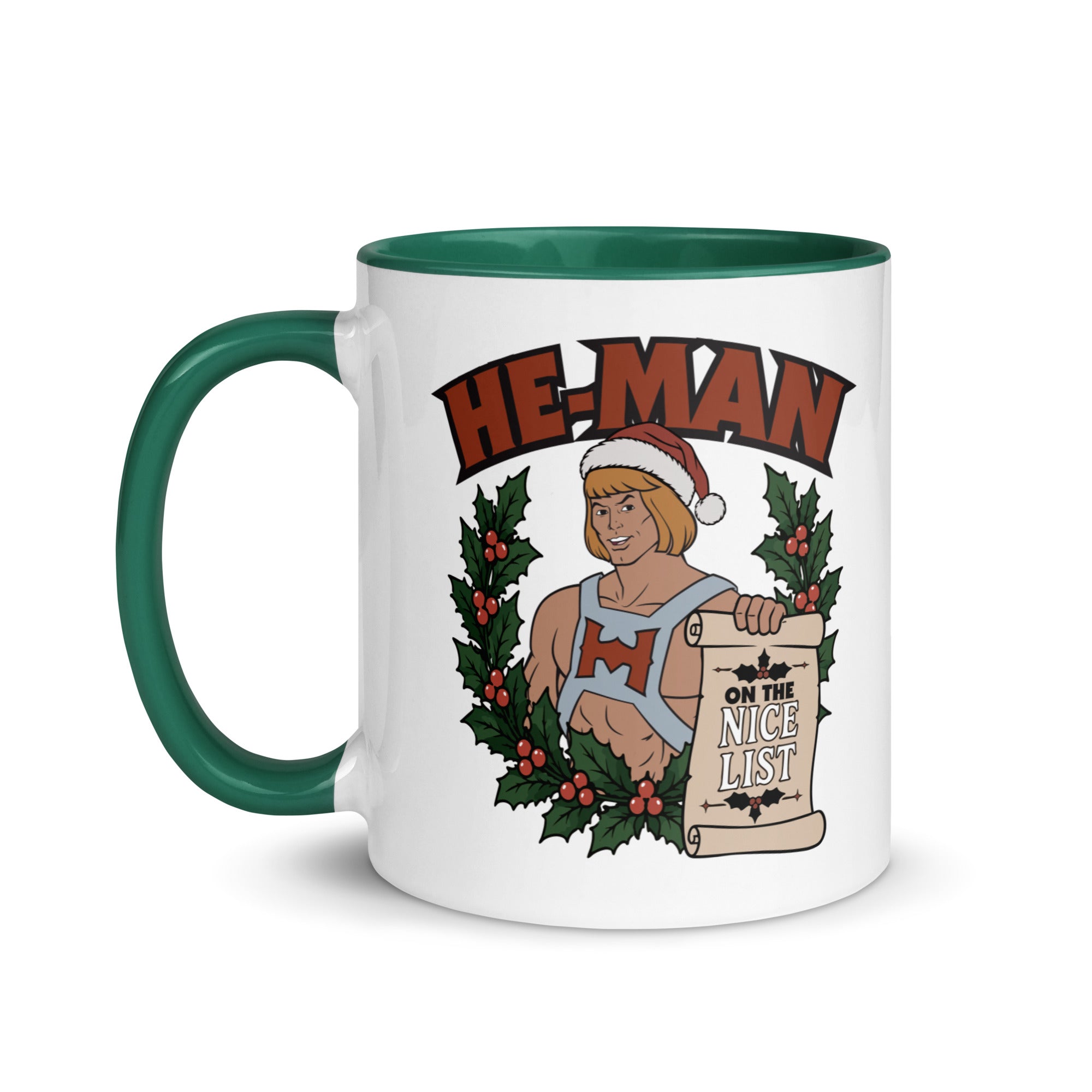 Masters of the Universe Naughty and Nice List White Mug