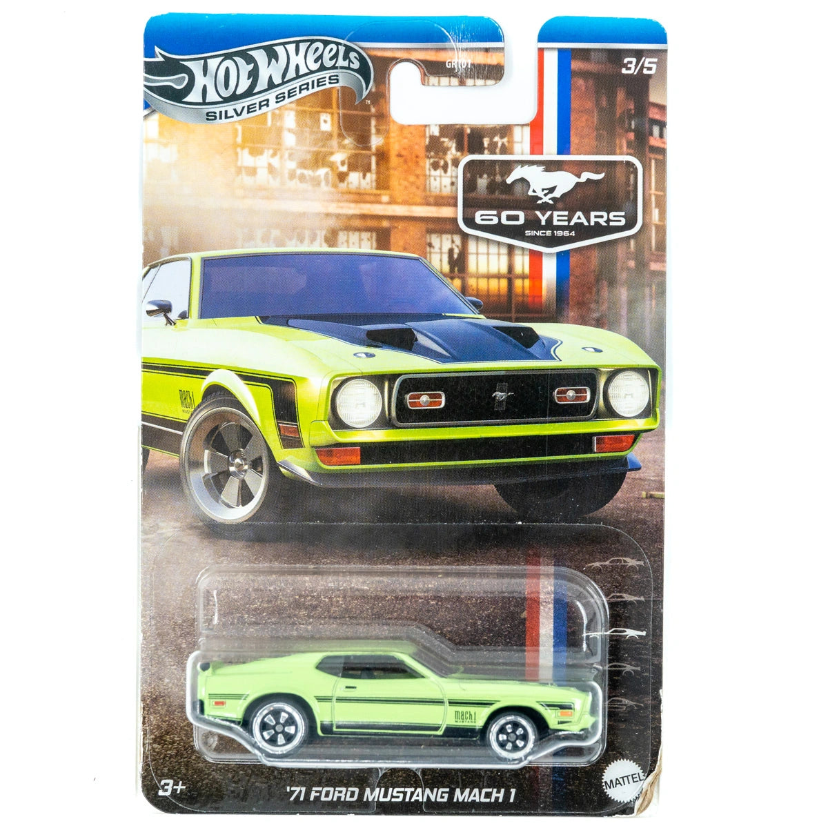 Hot Wheels '71 Ford Mustang Mach 1 groen VS |