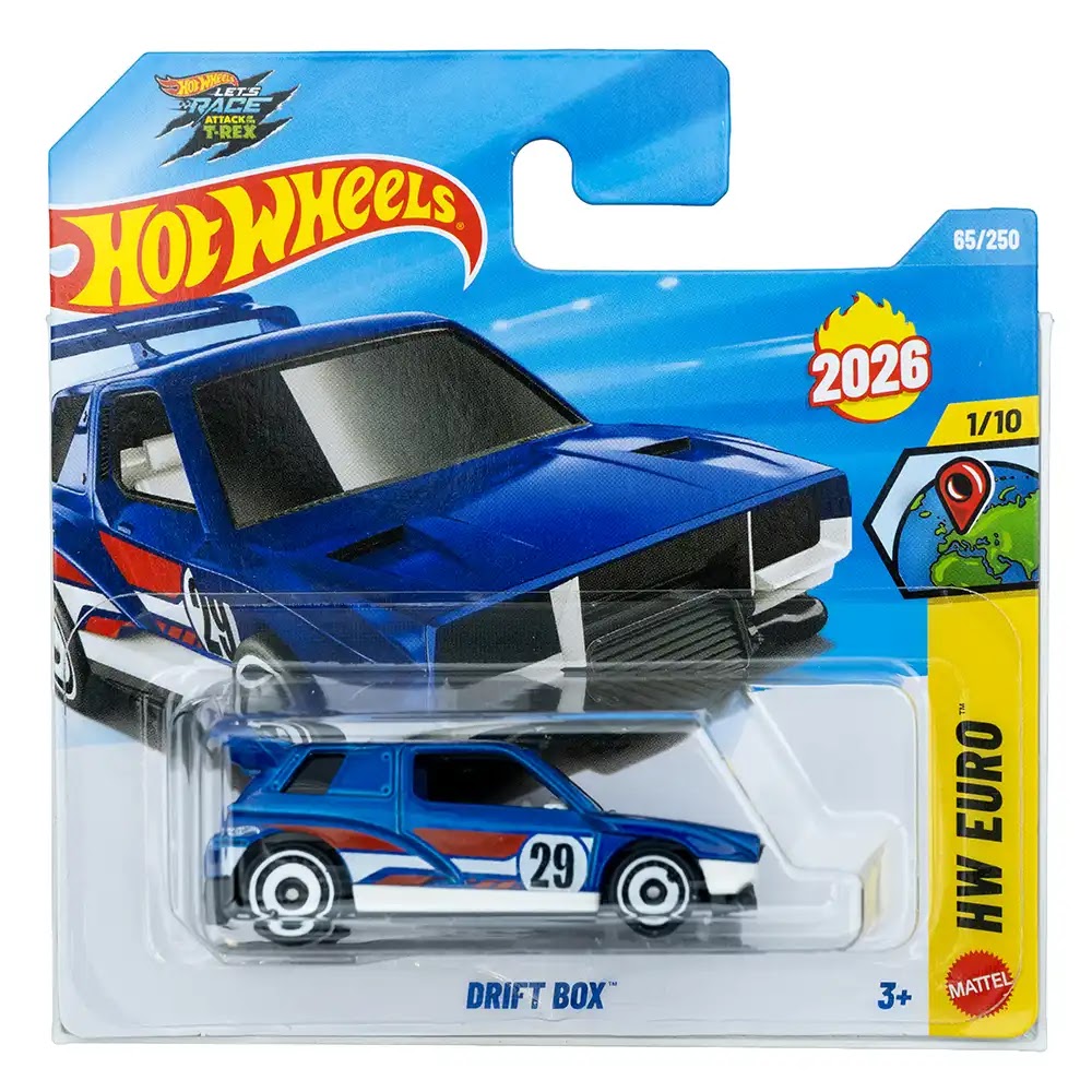 Hot Wheels Drift Box Plavi |
