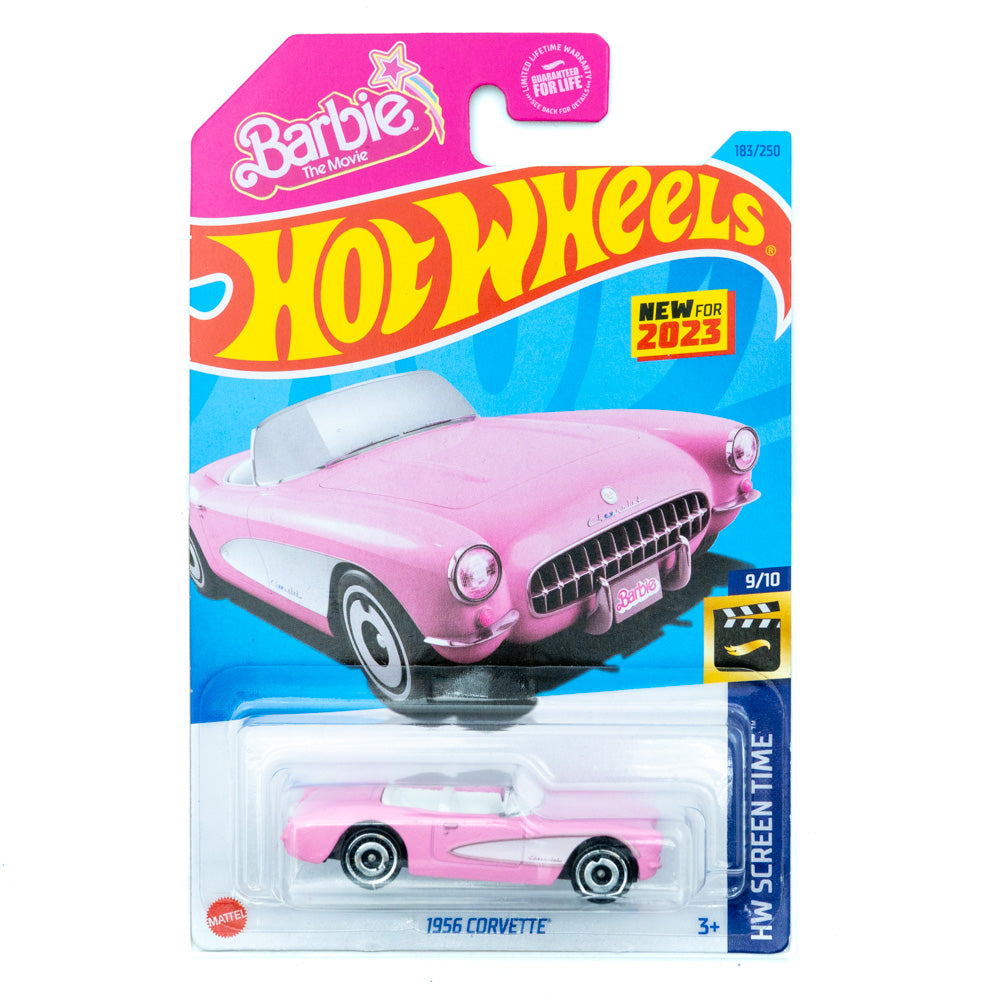 Hot Wheels Barbie 1956 Corvette roze |