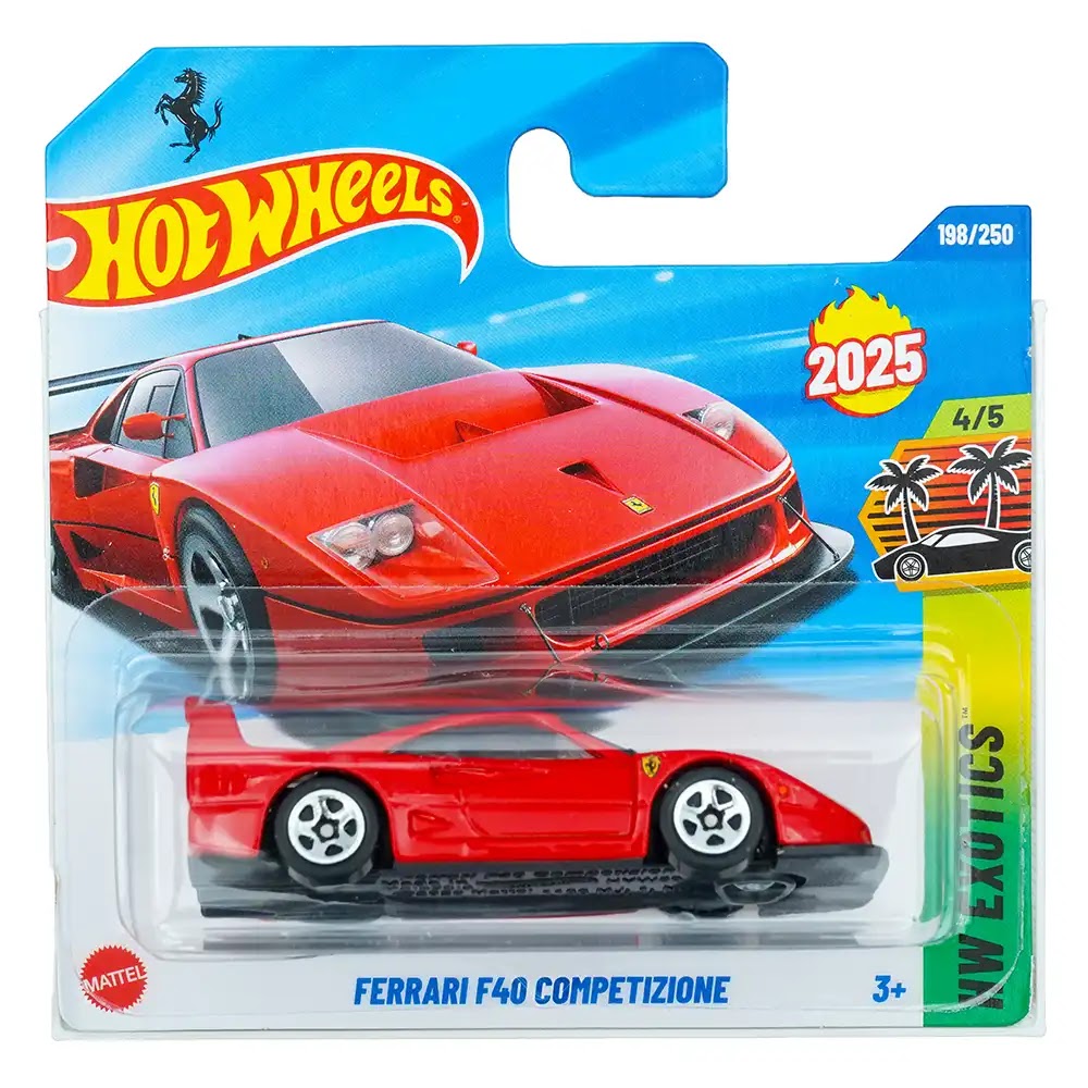 Hot Wheels Ferrari F40 Competizione Crveni |