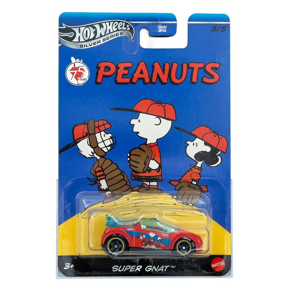 Hot Wheels Silver Series Super Gnat Crveni | Peanuts (3/5)