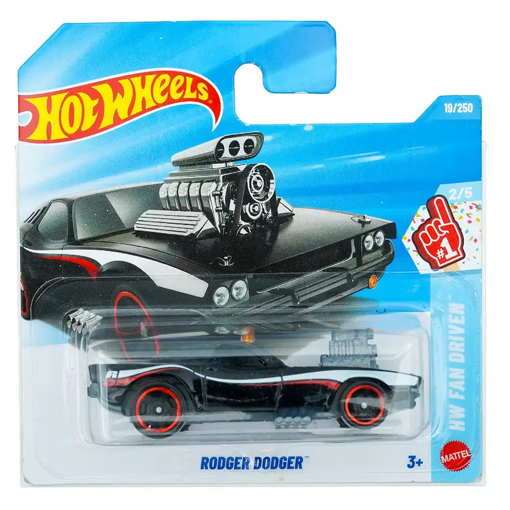 Hot Wheels Rodger Dodger Crni |