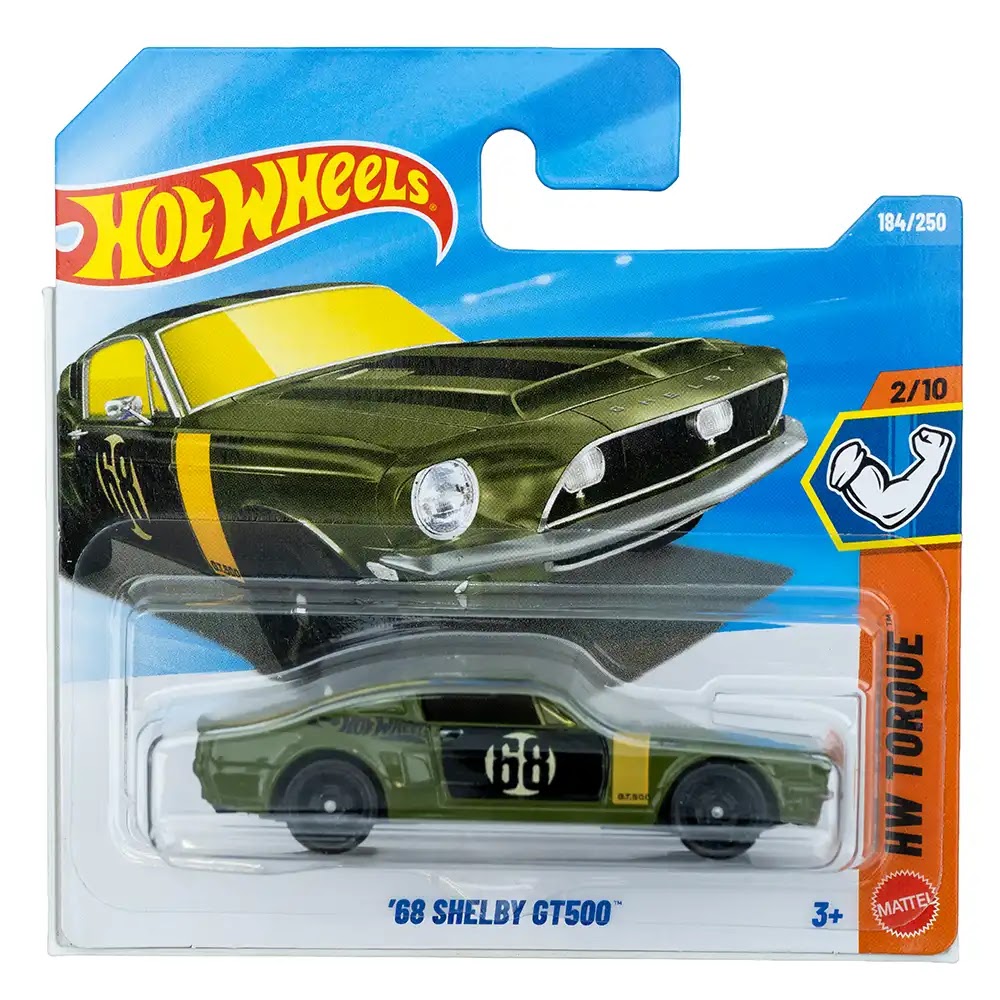 Hot Wheels '68 Shelby GT500 Zeleni |