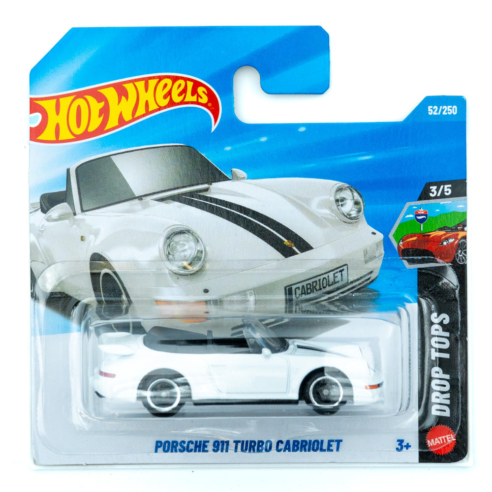 Hot Wheels Porsche 911 Turbo Cabriolet wit |