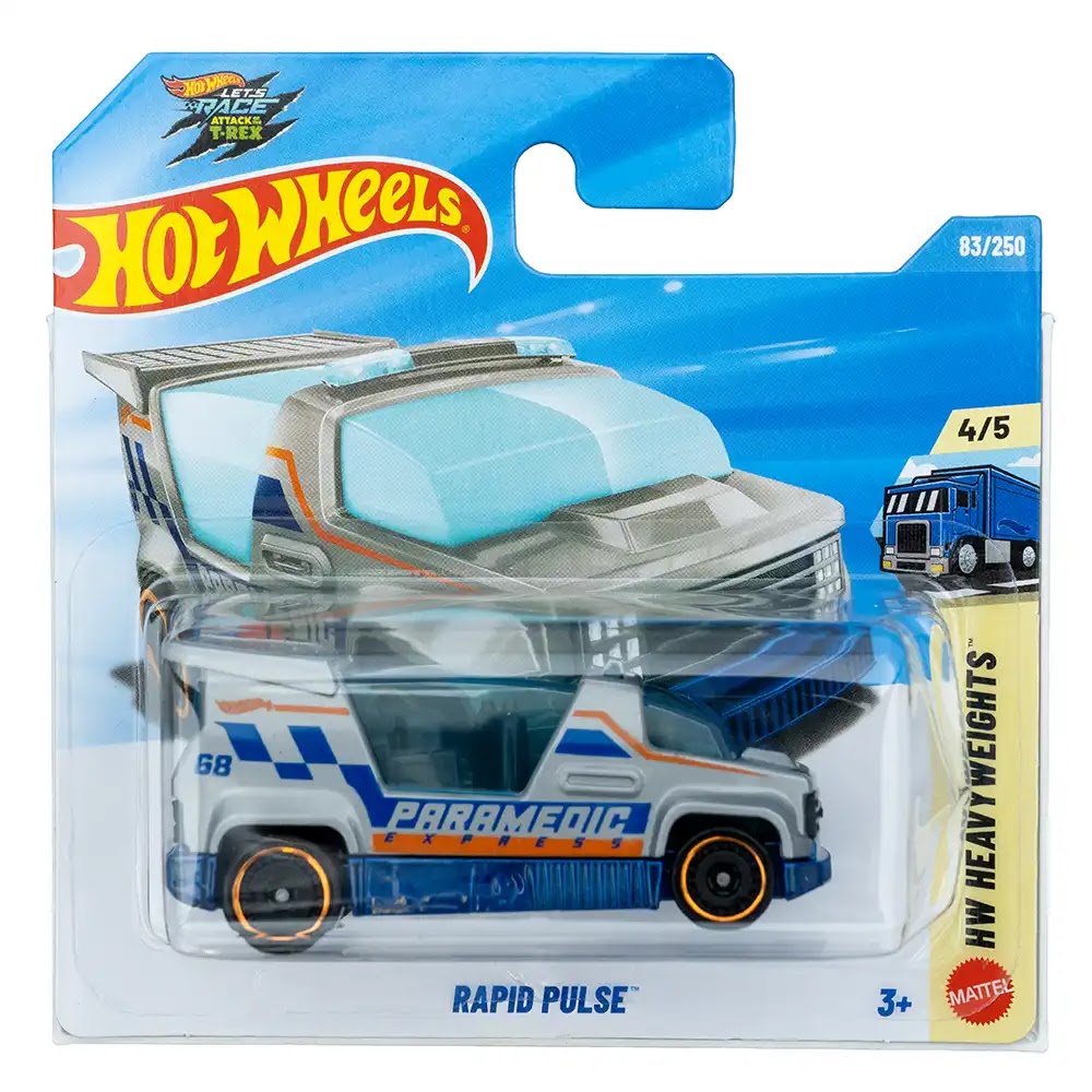 Hot Wheels Rapid Pulse Sivi |