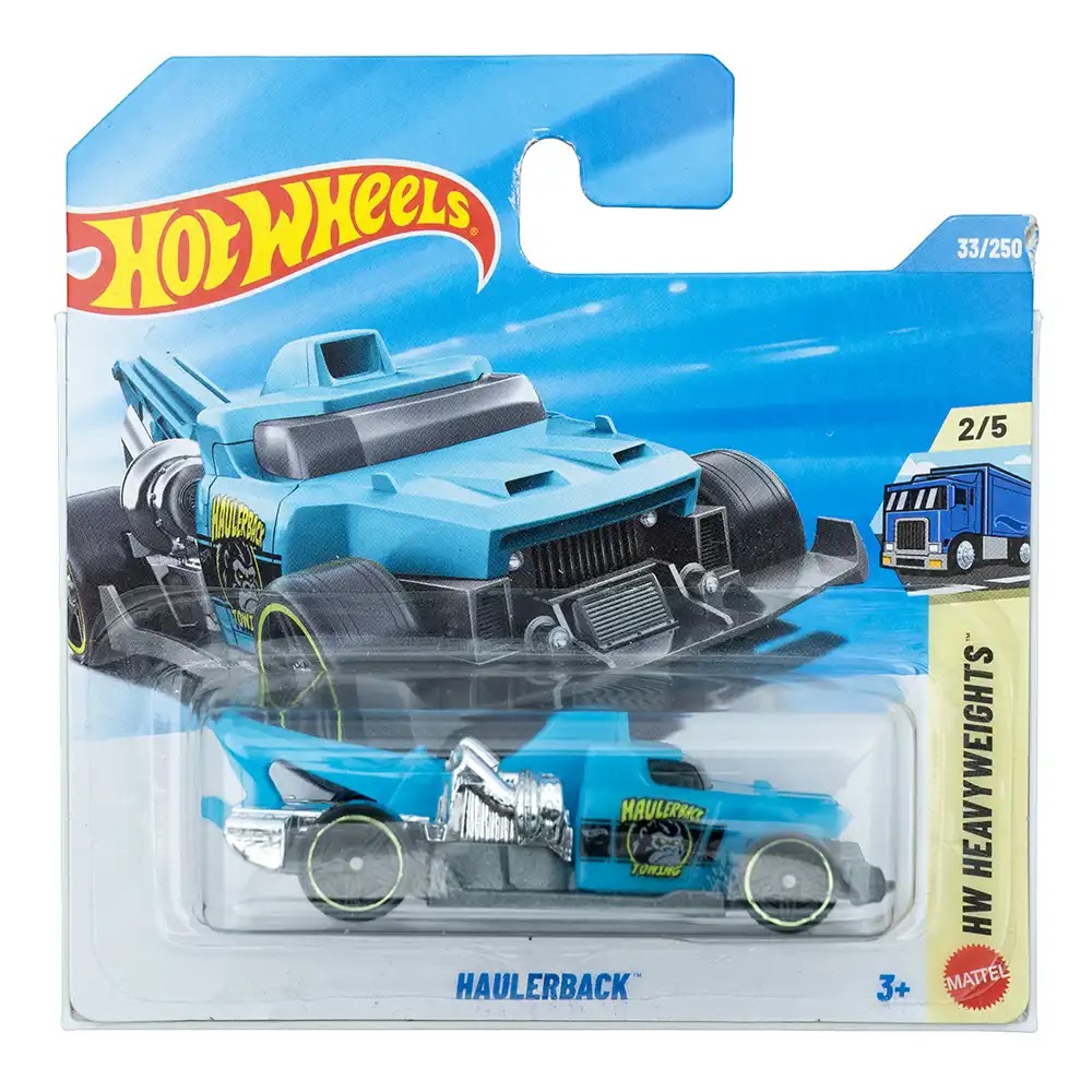 Hot Wheels Haulerback Plavi |