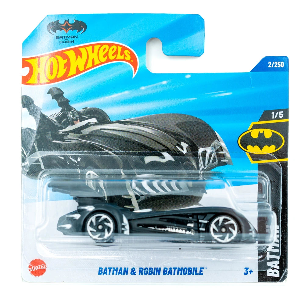 Hot Wheels Batman & Robin Batmobile zwart |