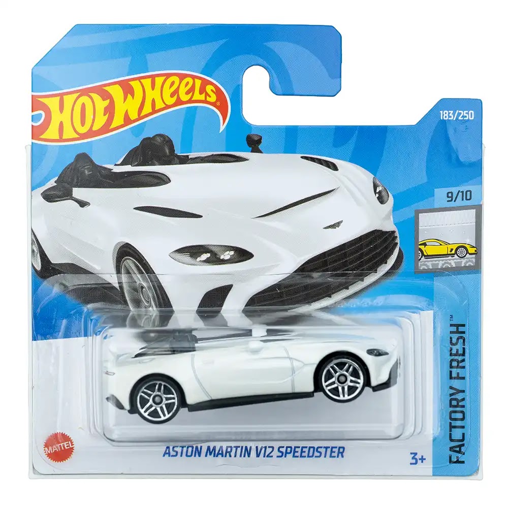 Hot Wheels Aston Martin V12 Speedster Bijeli |