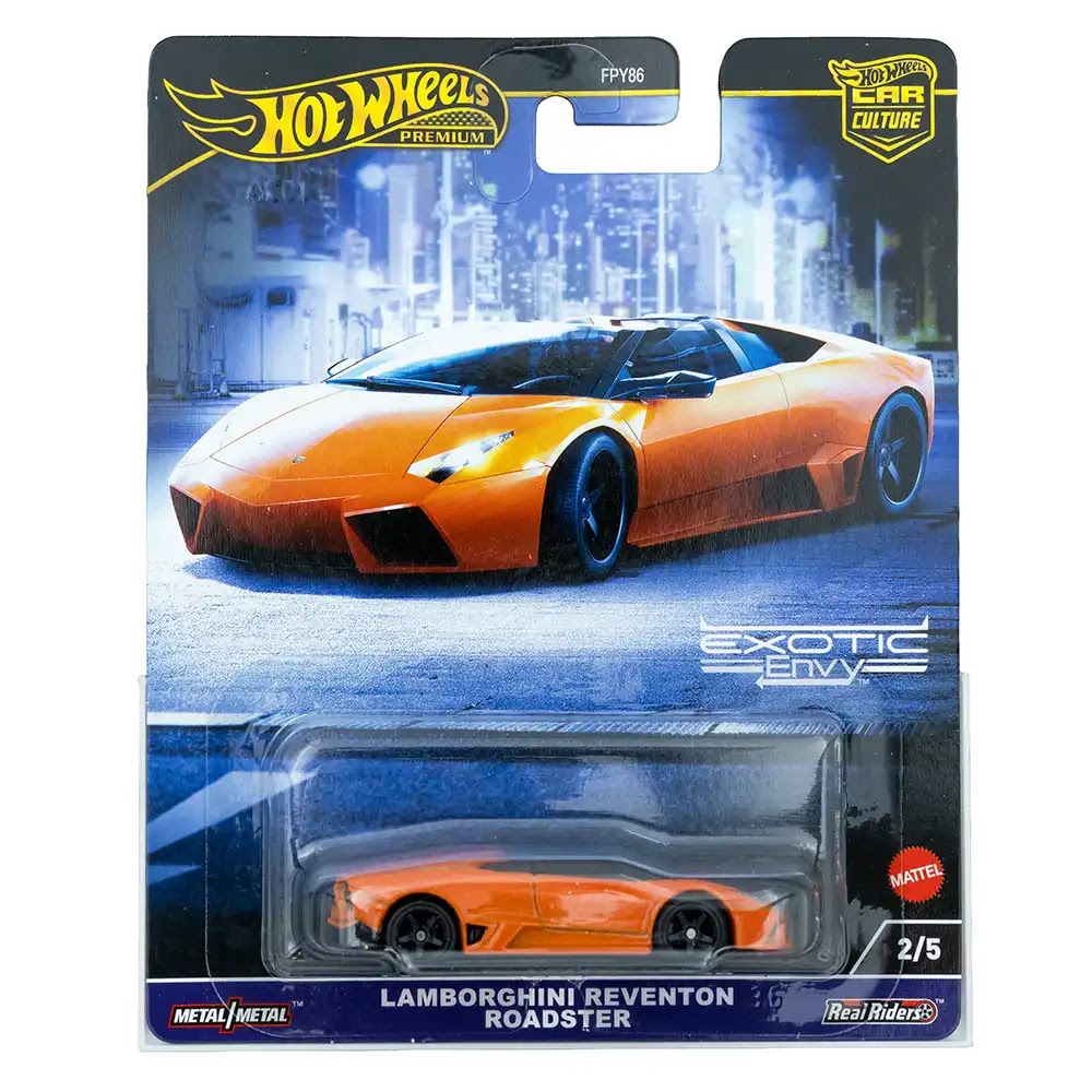 Hot Wheels Premium Lamborghini Reventon Roadster Narandžasti | Exotic Envy 2/5