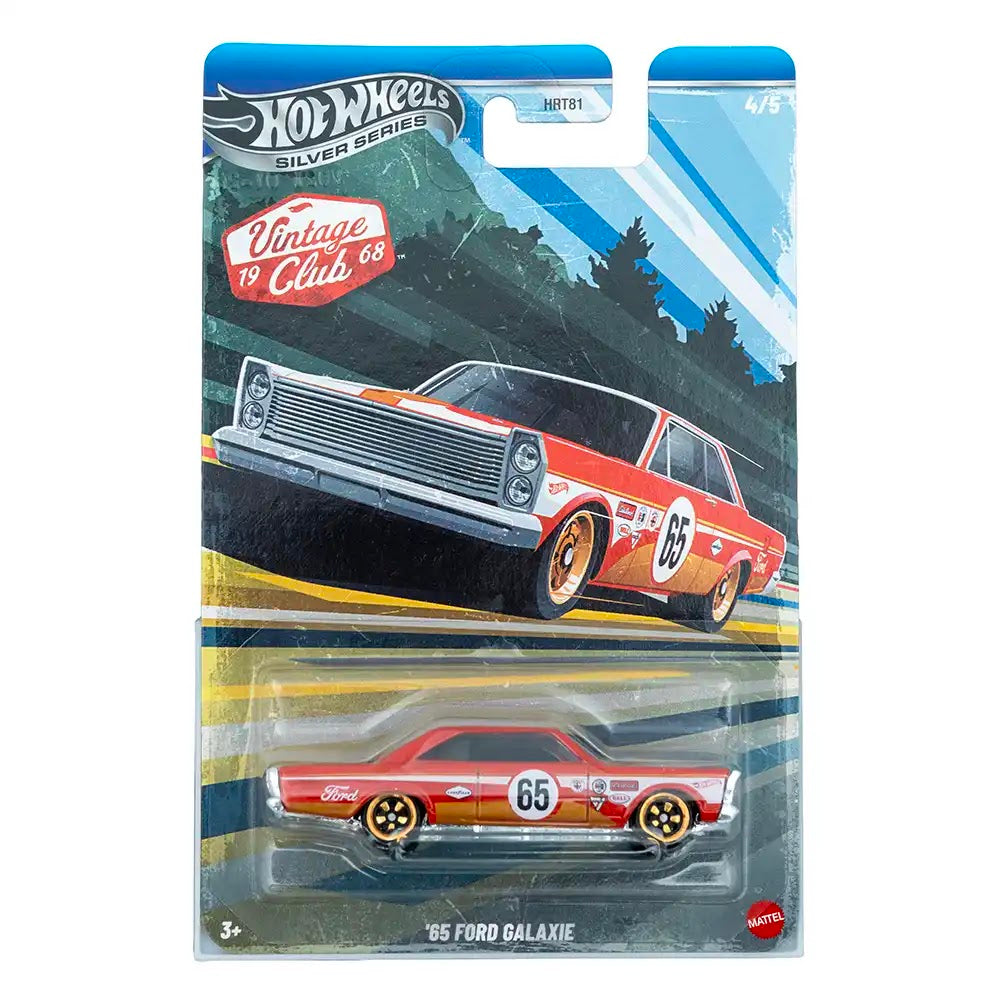 Hot Wheels Silver Series '65 Ford Galaxie Crveni | Vintage Club (4/5)