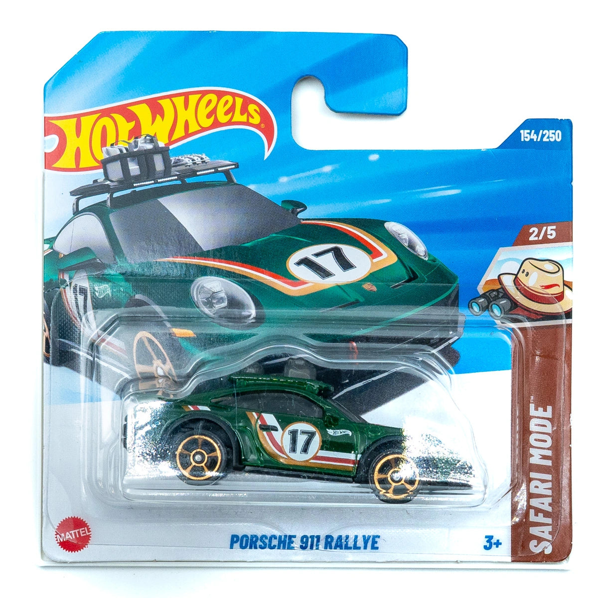 Hot Wheels Porsche 911 Rallye groen |