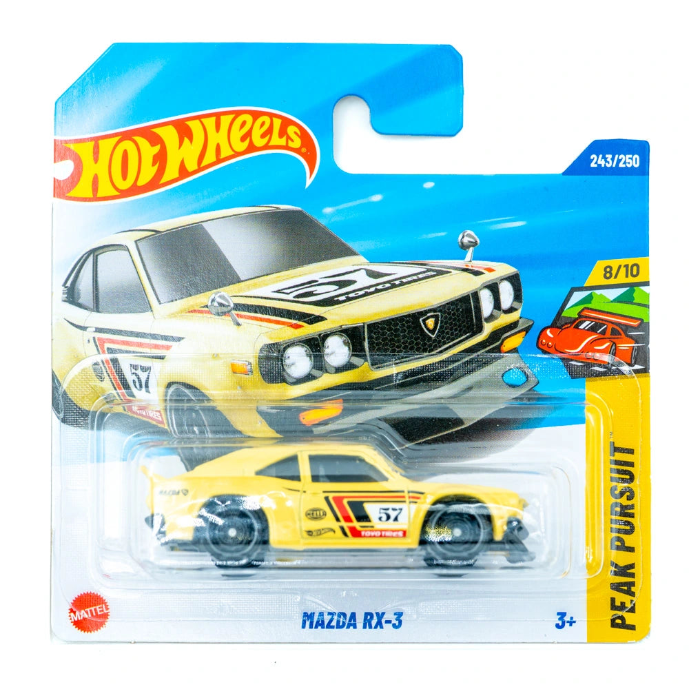 Hot Wheels Mazda RX-3 geel |