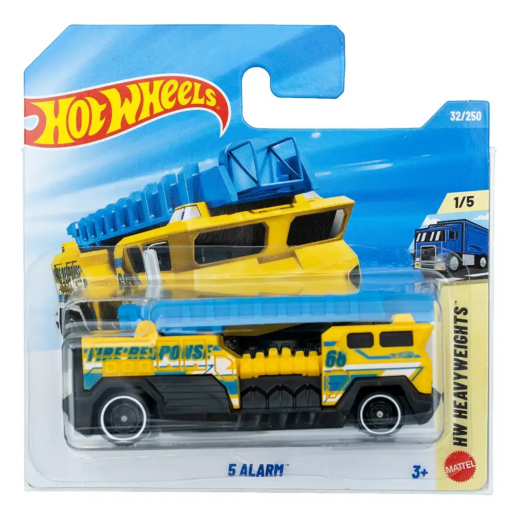 Hot Wheels 5 Alarm Žuti |