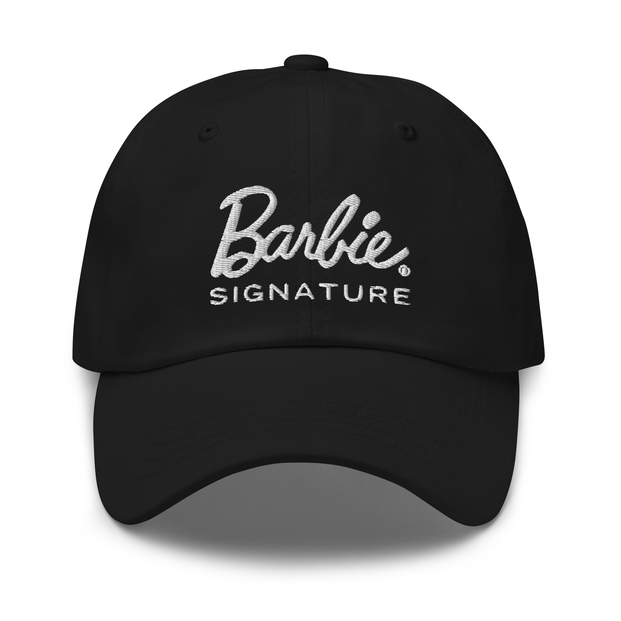 Barbie Signature Logo Black Baseball Hat