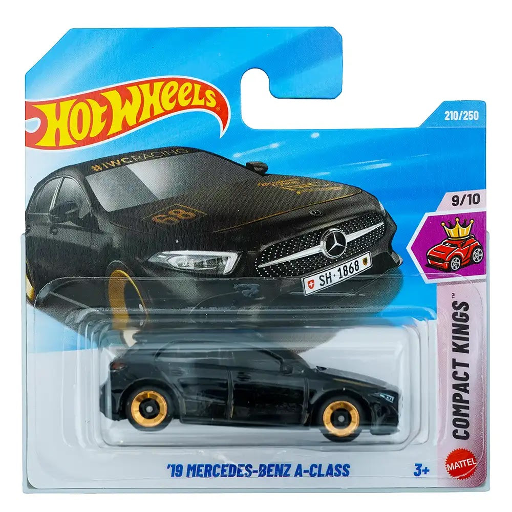 Hot Wheels '19 Mercedes-Benz A-Class Crni |