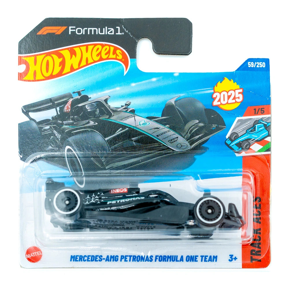 Hot Wheels Mercedes-AMG Petronas Formula One Team zwart |