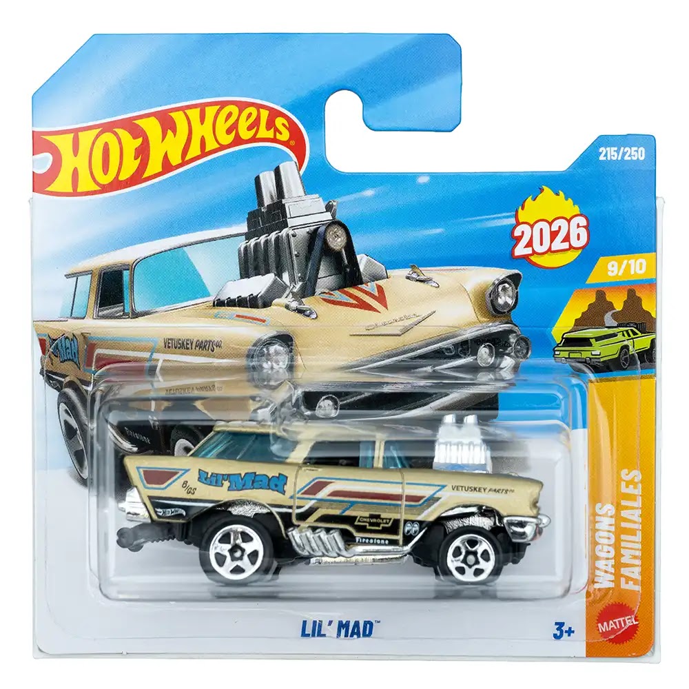 Hot Wheels Lil' Mad Zlatni |