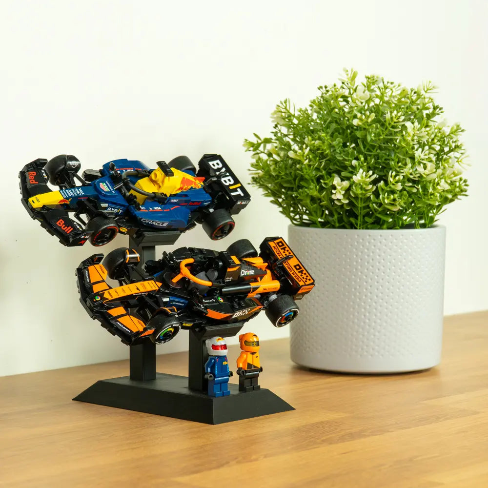 Standaard voor 2x LEGO Speed Champions