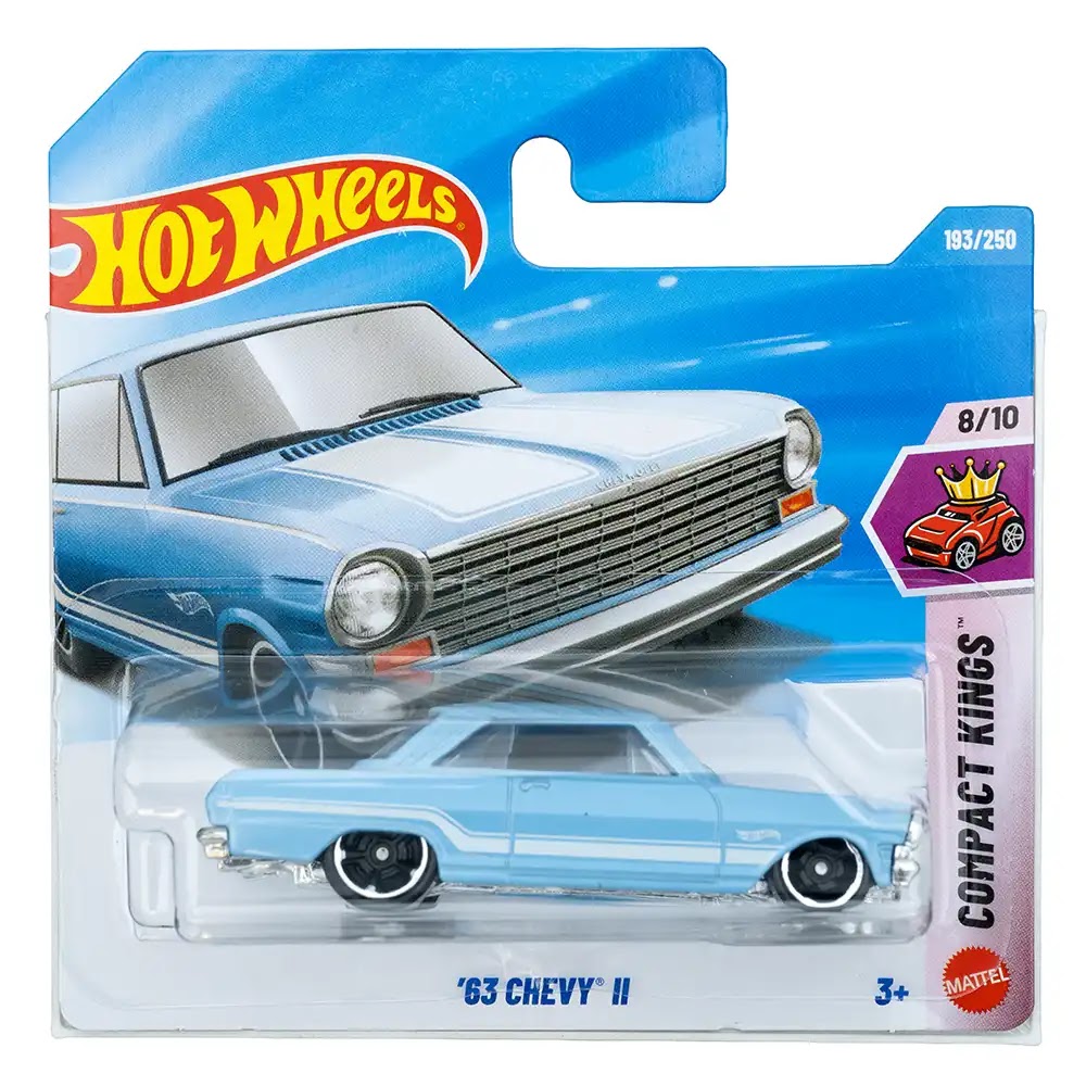Hot Wheels '63 Chevy II Plavi |