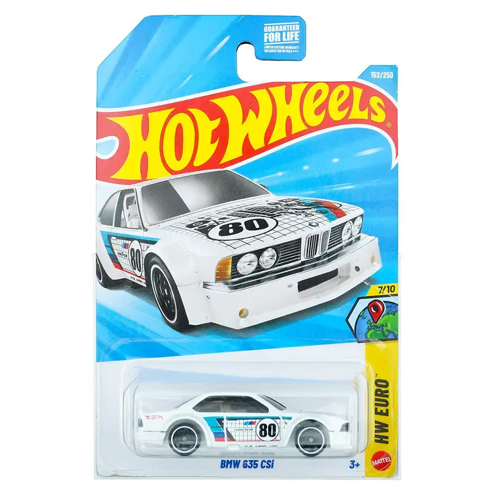 Hot Wheels Mainline (US) BMW 635 CSi Bijeli |