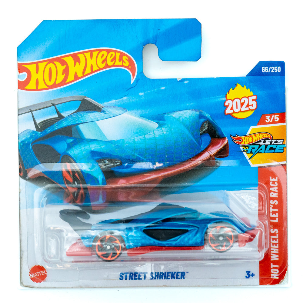 Hot Wheels Street Shrieker blauw rood |
