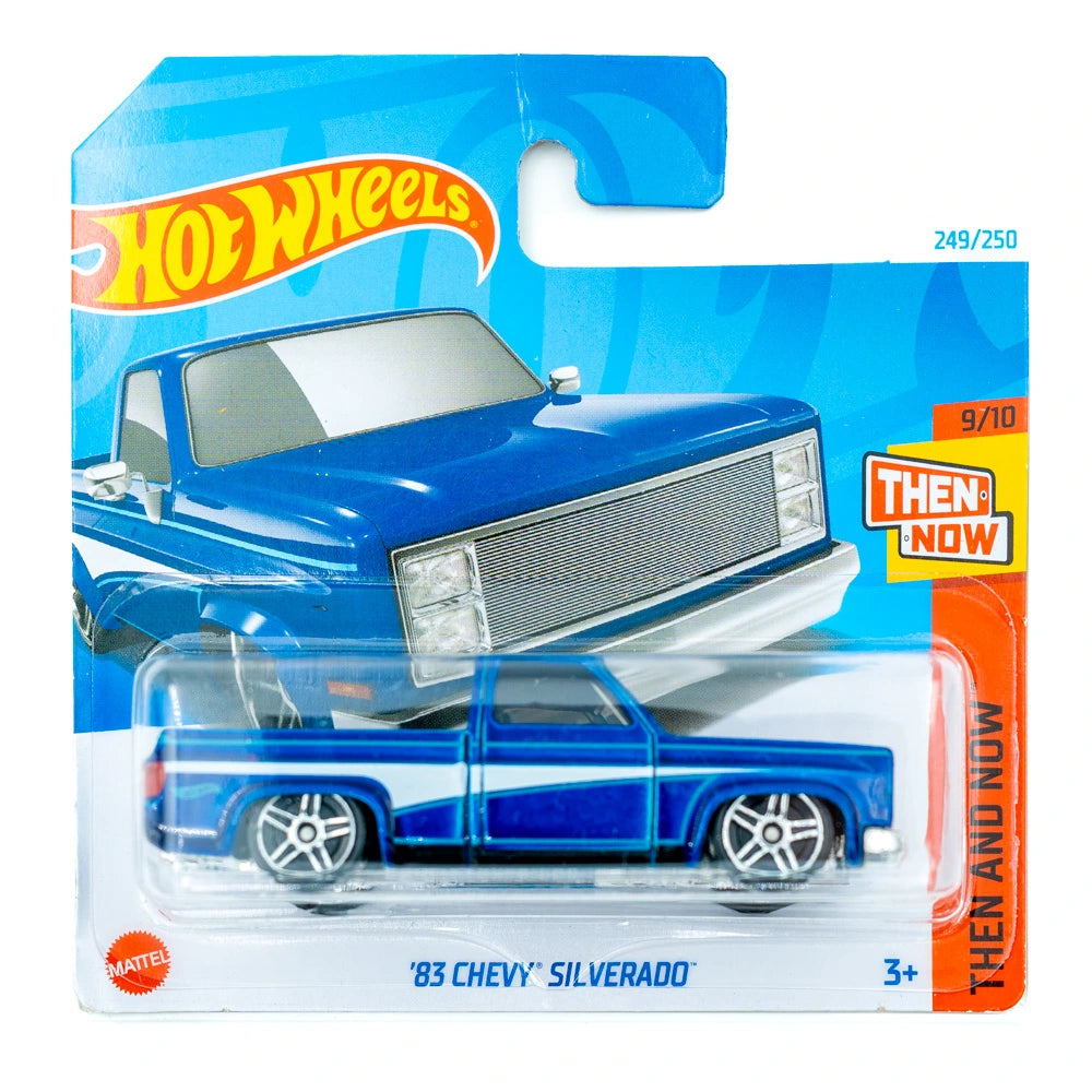 Hot Wheels '83 Chevy Silverado blauw |