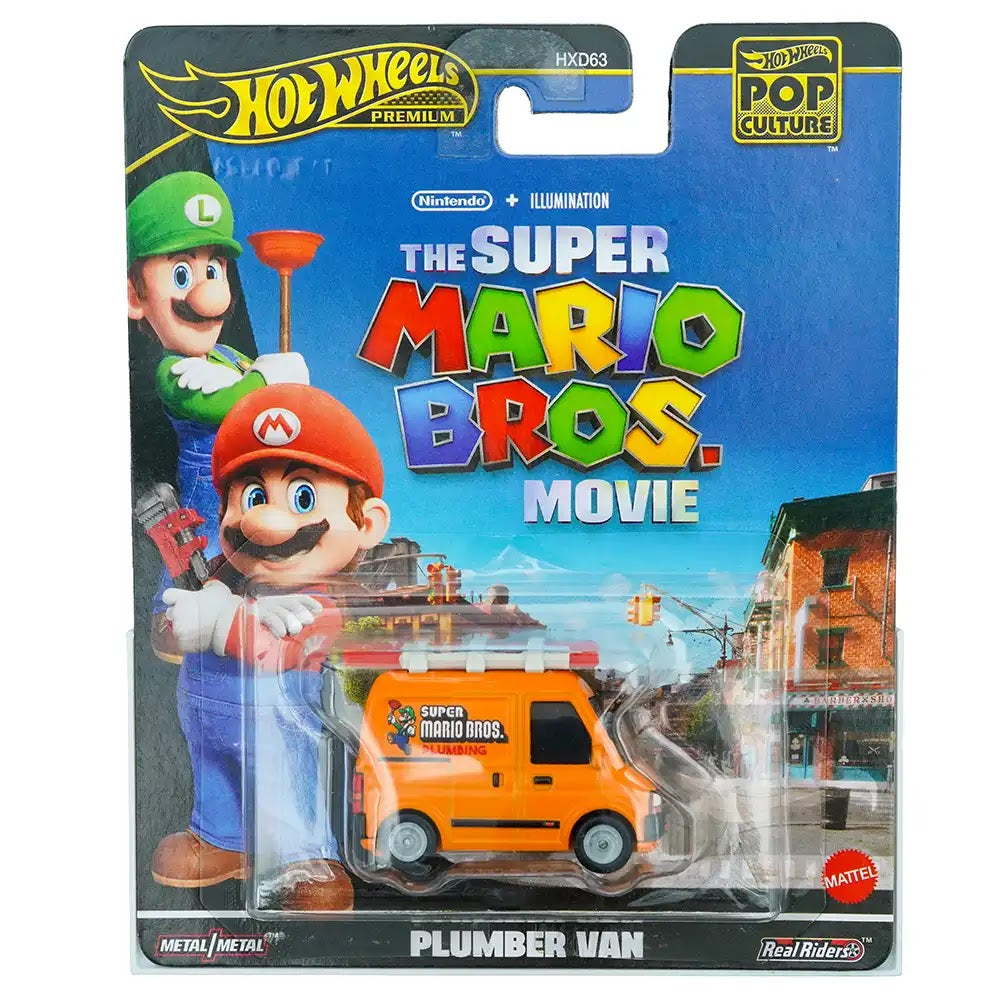 Hot Wheels Premium Plumber Van Narandžasti | Pop Culture