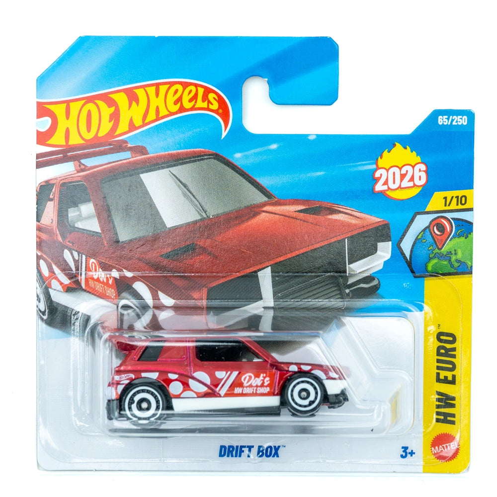 Hot Wheels Drift Box rood | JJH40 (2026)