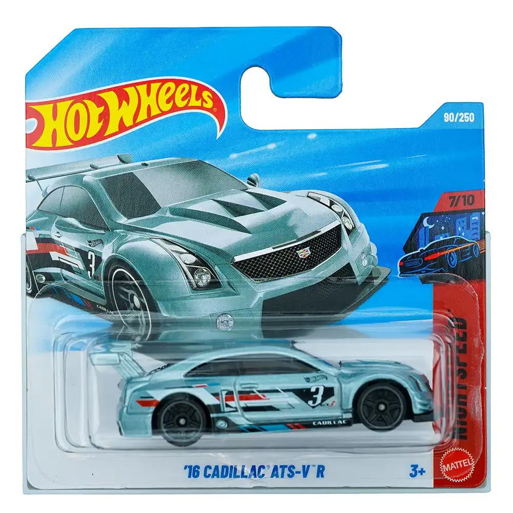 Hot Wheels '16 Cadillac ATS-V R Plavi |