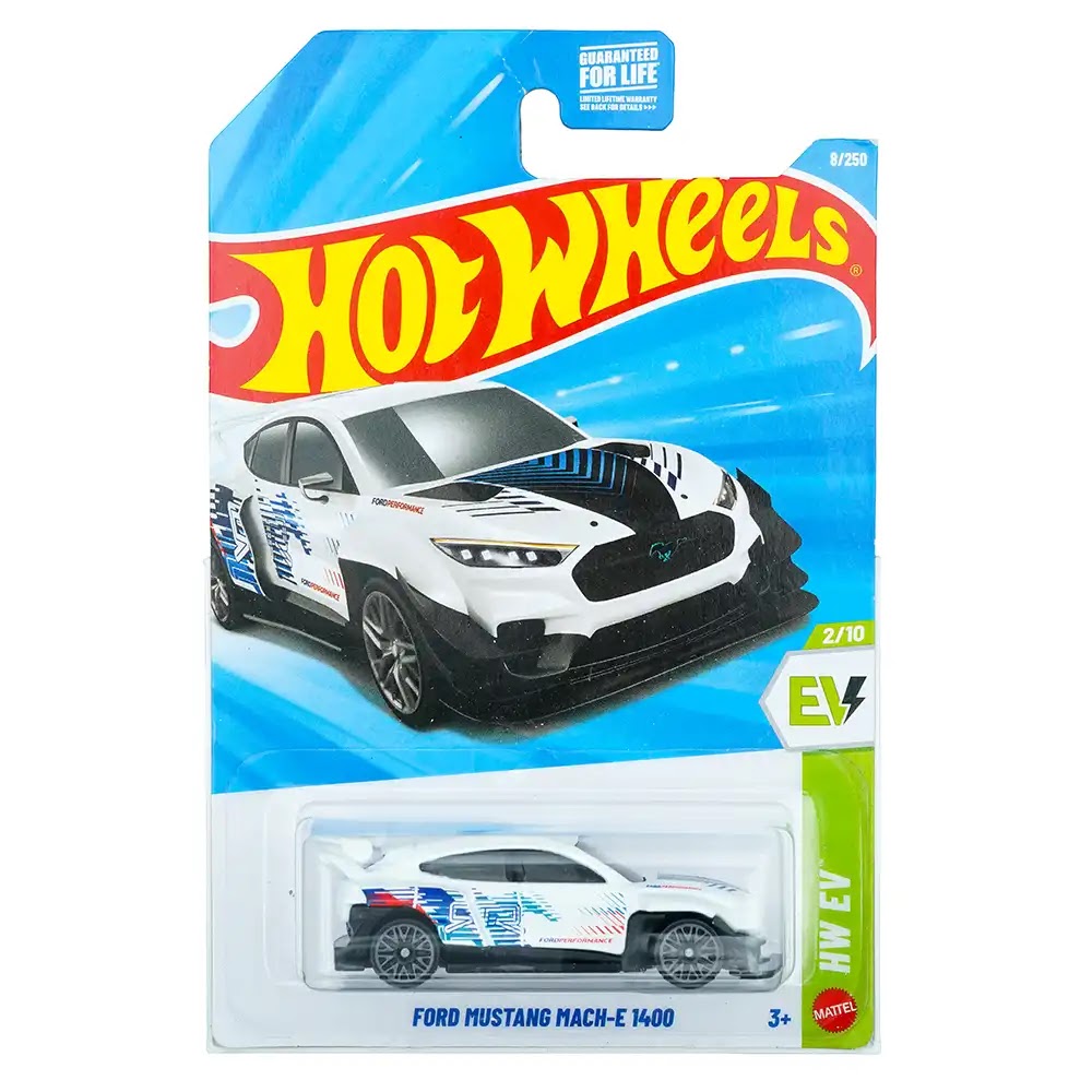Hot Wheels Mainline (US) Ford Mustang Mach-E 1400 Bijeli |