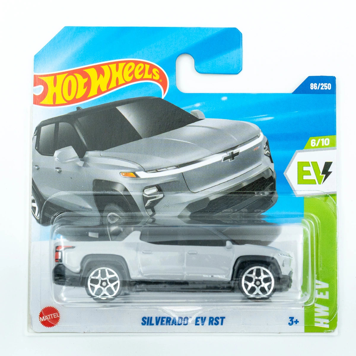 Hot Wheels Silverado EV RST wit |