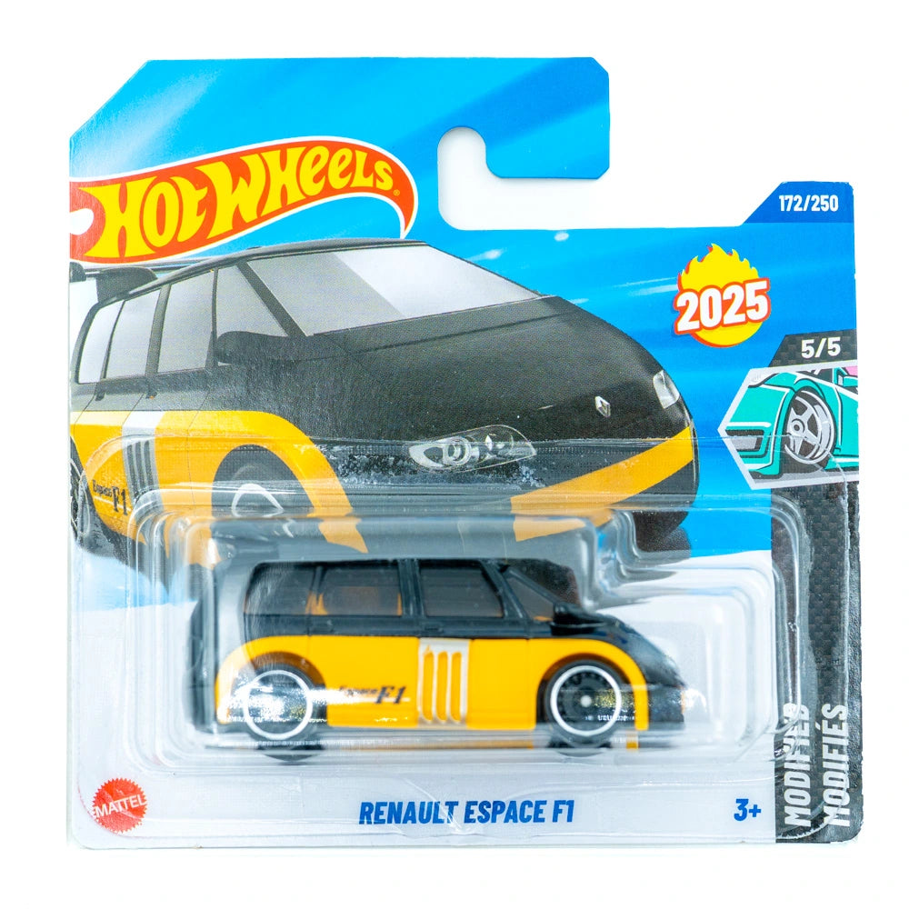 Hot Wheels Renault Espace F1 zwart geel |