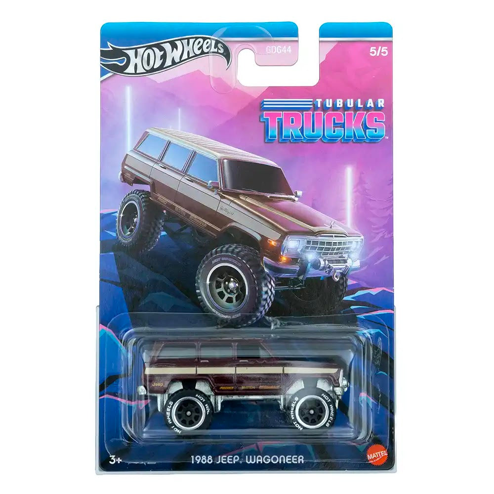 Hot Wheels Silver Series 1988 Jeep Wagoneer Smeđi | Tubular Trucks (5/5)