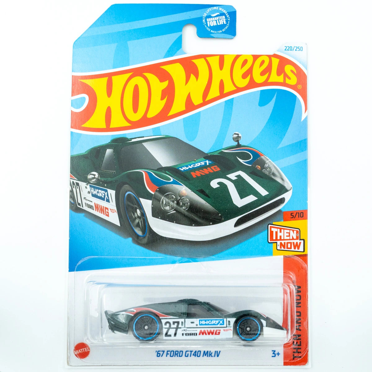 Hot Wheels '67 Ford GT40 MK.IV groen VS |