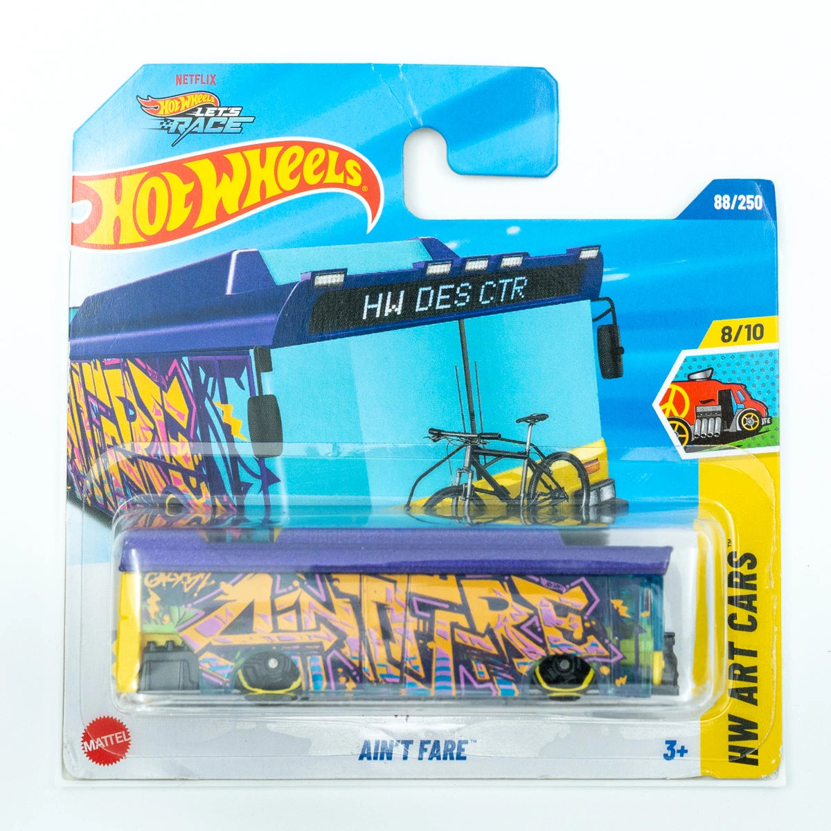 Hot Wheels Ain't Fare paars |