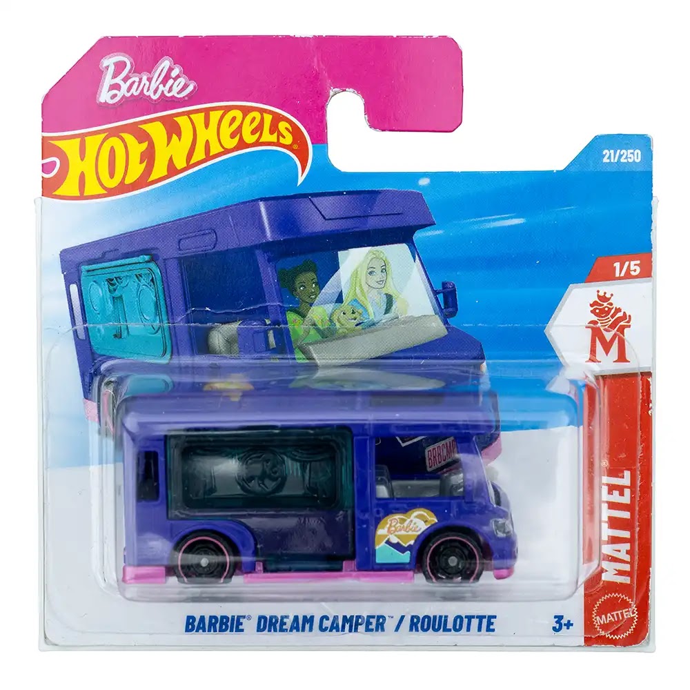 Hot Wheels Barbie Dream Camper / Roulotte Ljubičasti |