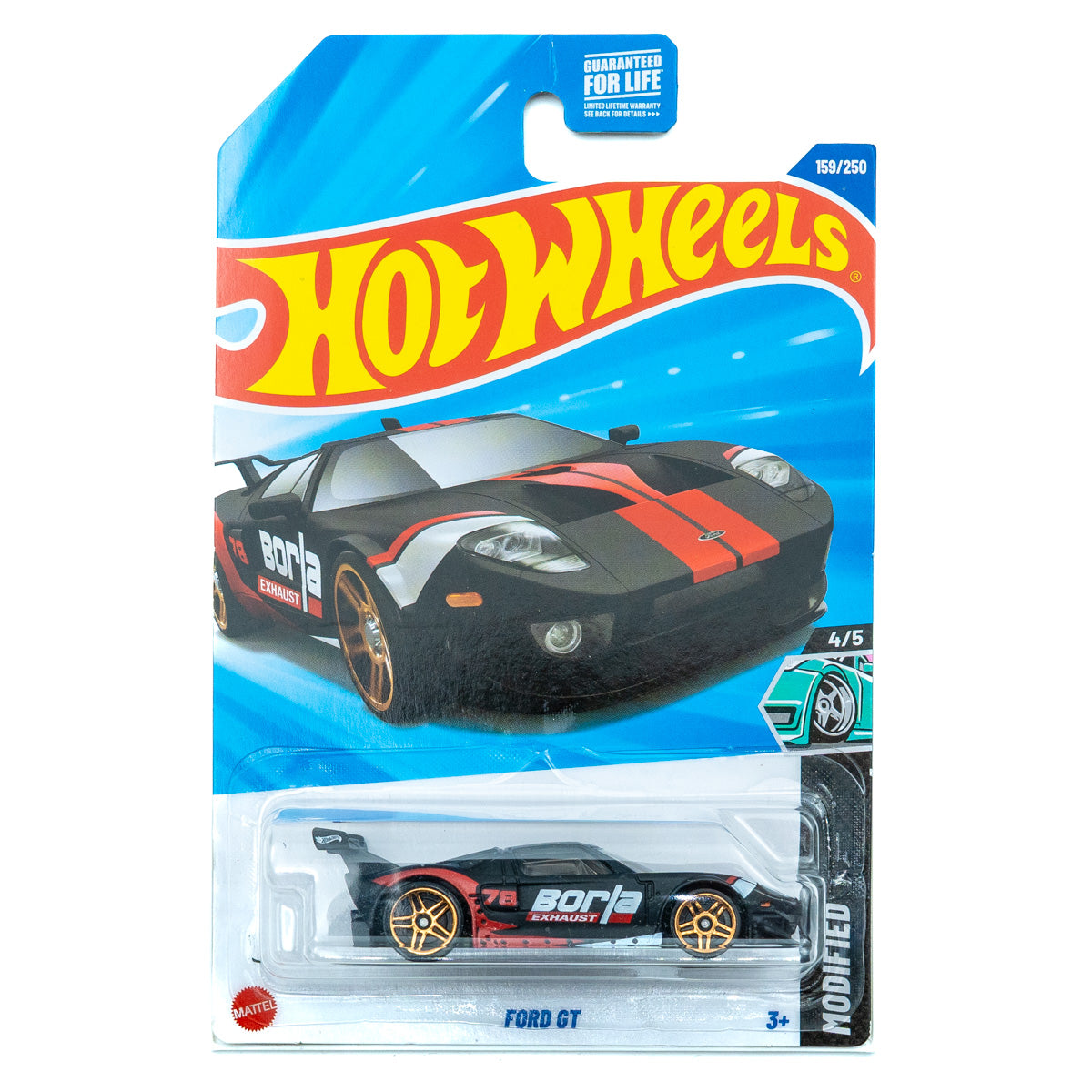 Hot Wheels Ford GT zwart VS |