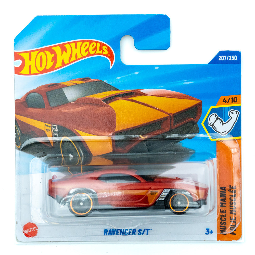 Hot Wheels Ravenger S/T rood oranje |
