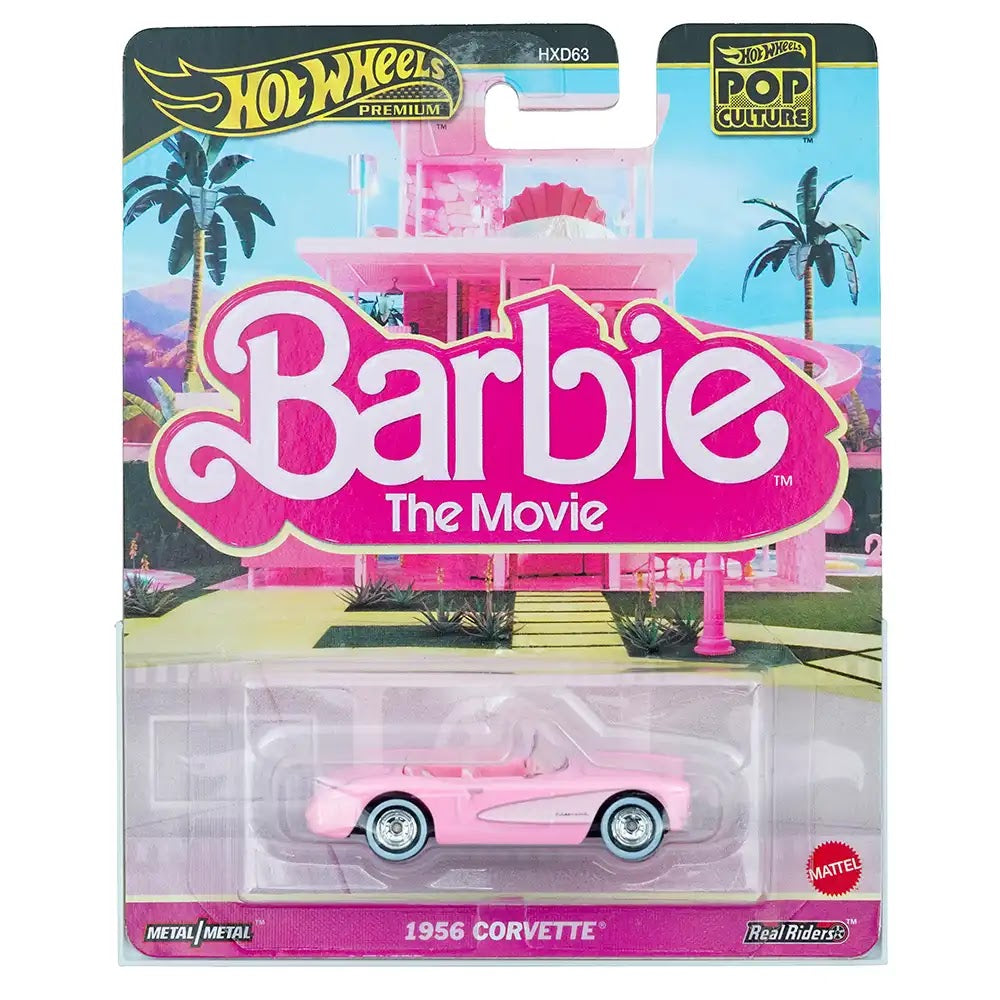 Hot Wheels Premium 1956 Corvette Roze | Pop Culture