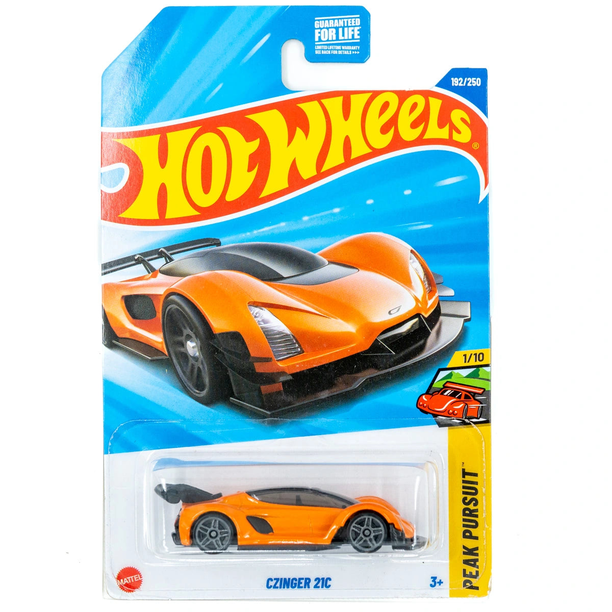 Hot Wheels Czinger 21C oranje VS |