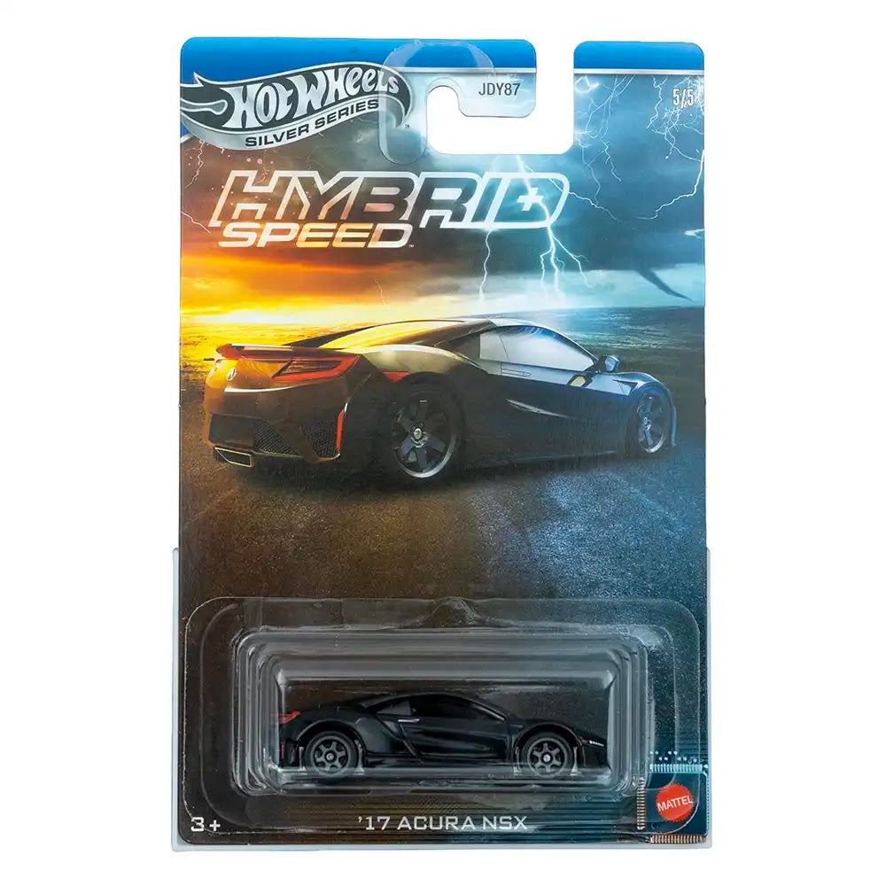 Hot Wheels Silver Series '17 Acura NSX Crni | Hybrid Speed (5/5)