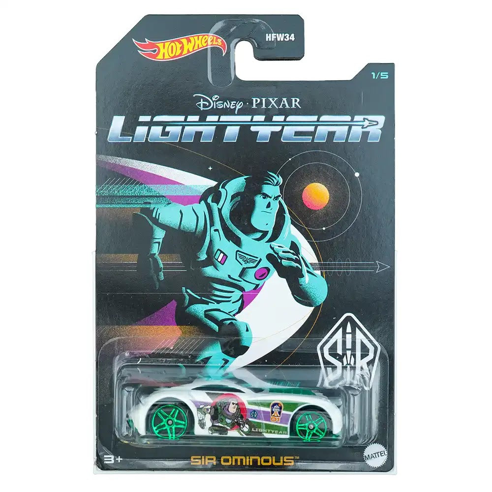 Hot Wheels Silver Series Sir Ominous Bijeli | Disney Pixar Lightyear (1/5)