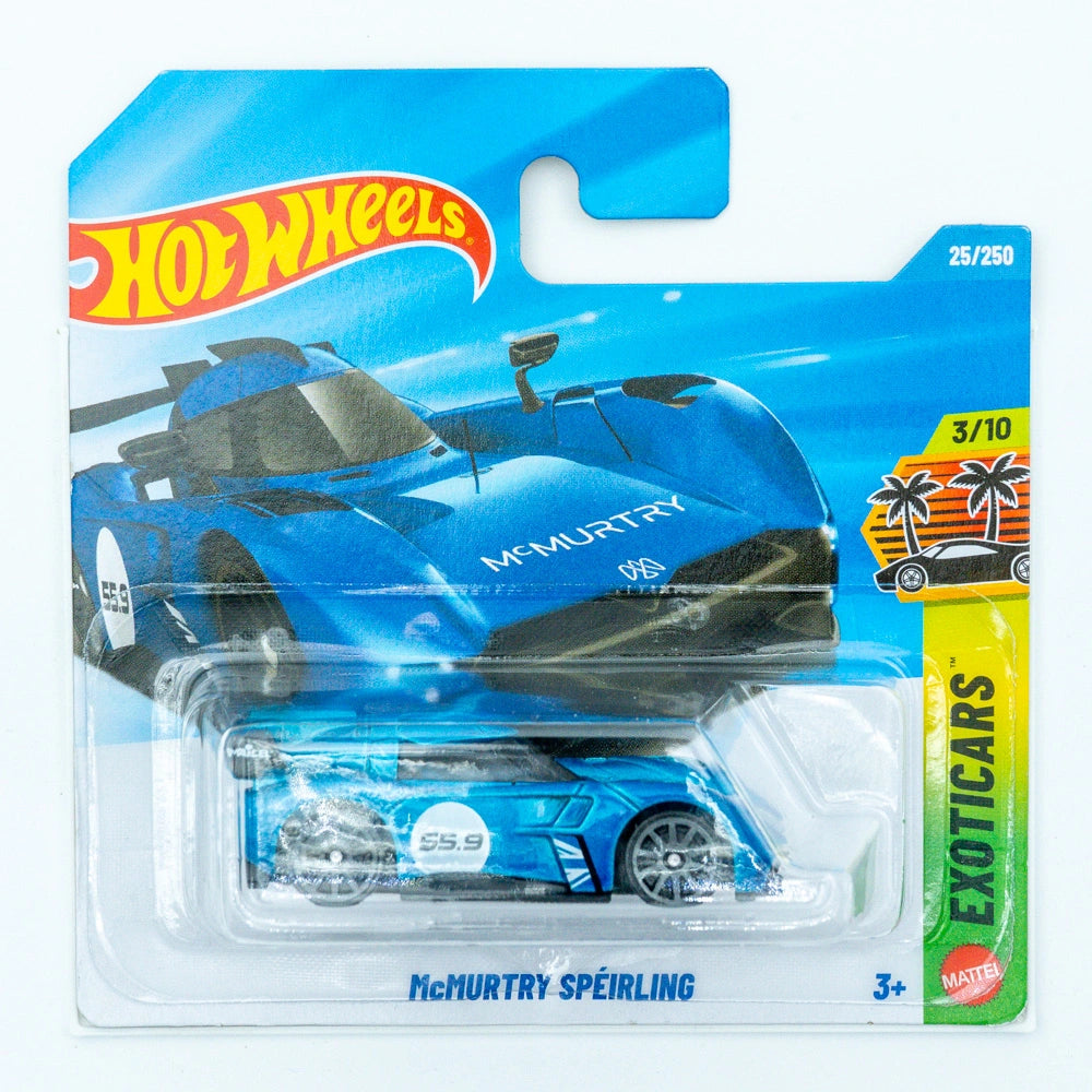 Hot Wheels McMurtry Spéirling blauw |