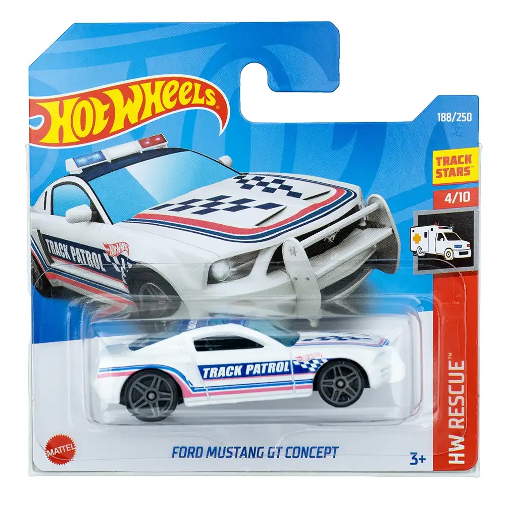 Hot Wheels Ford Mustang GT Concept Bijeli |